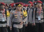 Polres Metro Jakarta Pusat Gelar Apel Pasukan Pengamanan TPS